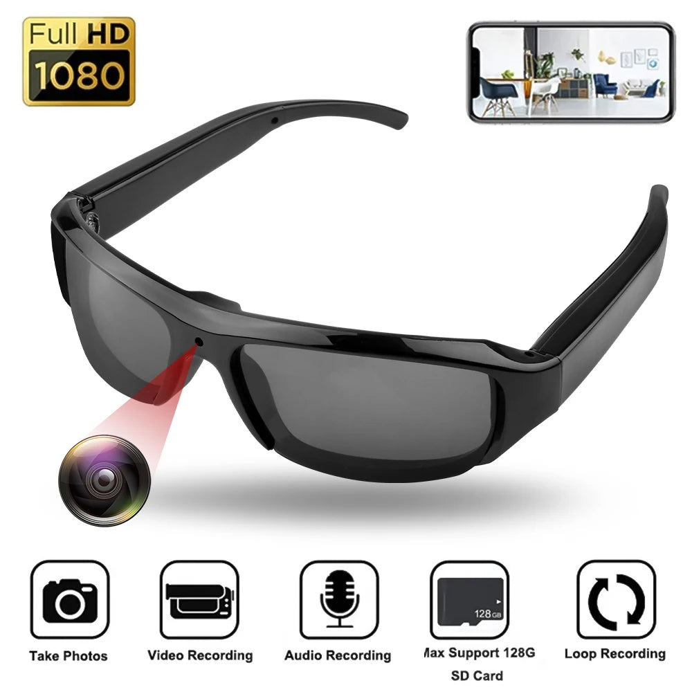 1080P HD Camera Sunglasses – Record Life Hands-Free
