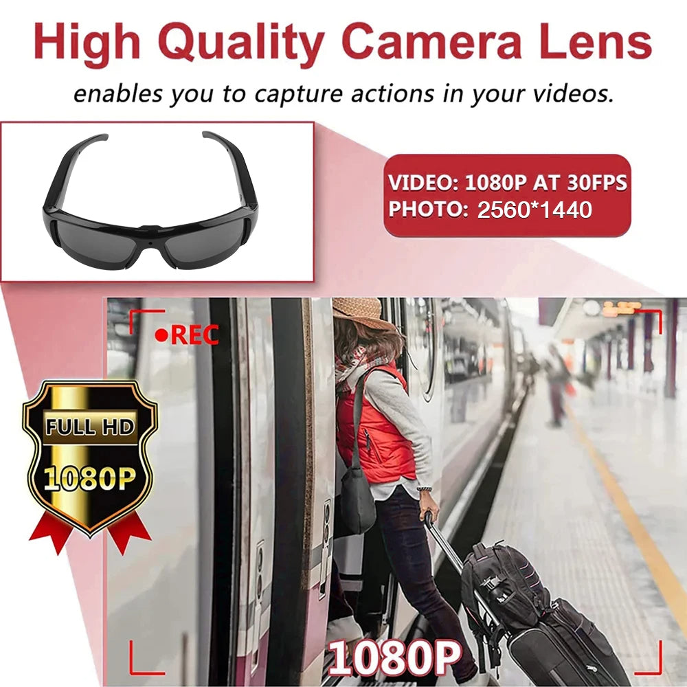 1080P HD Camera Sunglasses – Record Life Hands-Free