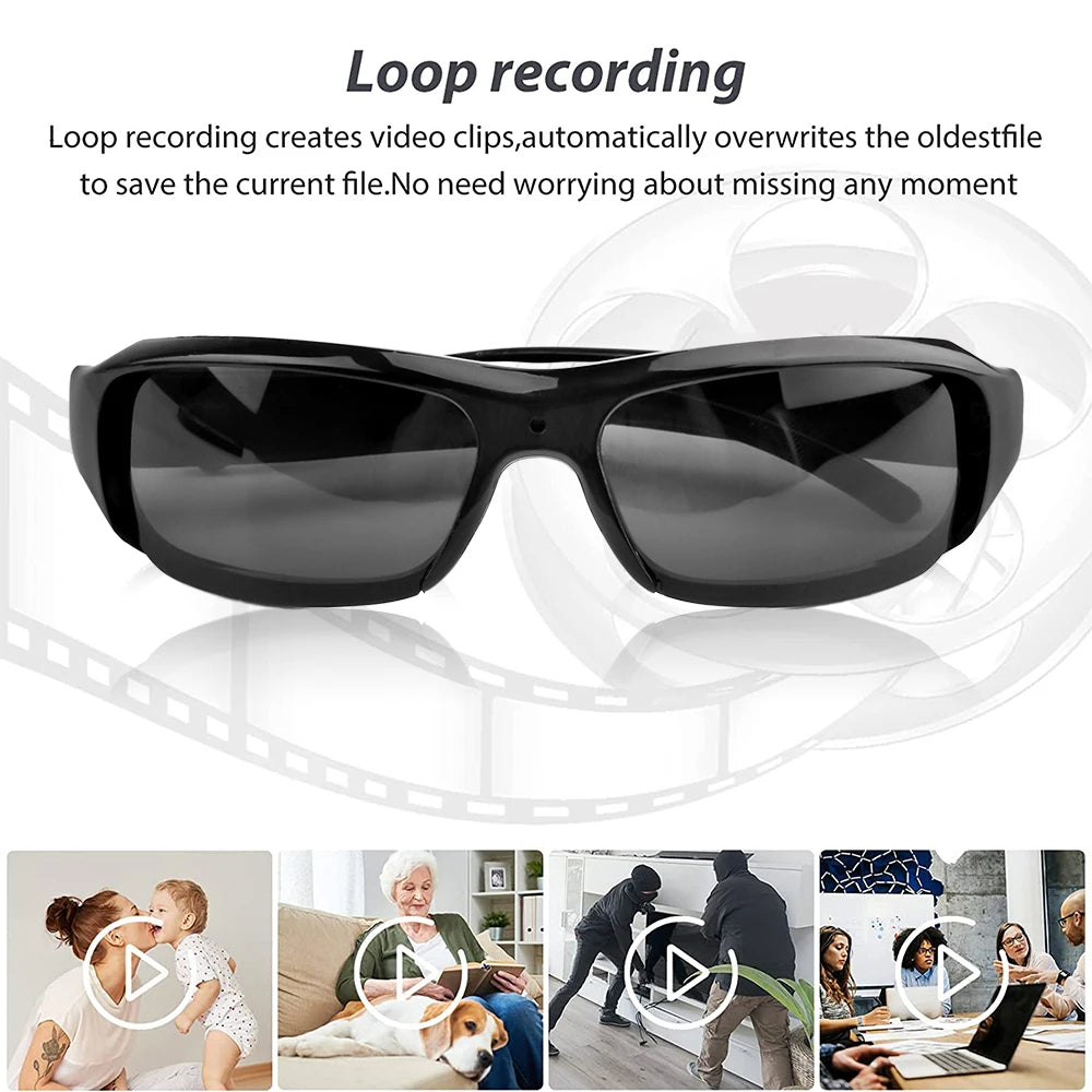 1080P HD Camera Sunglasses – Record Life Hands-Free