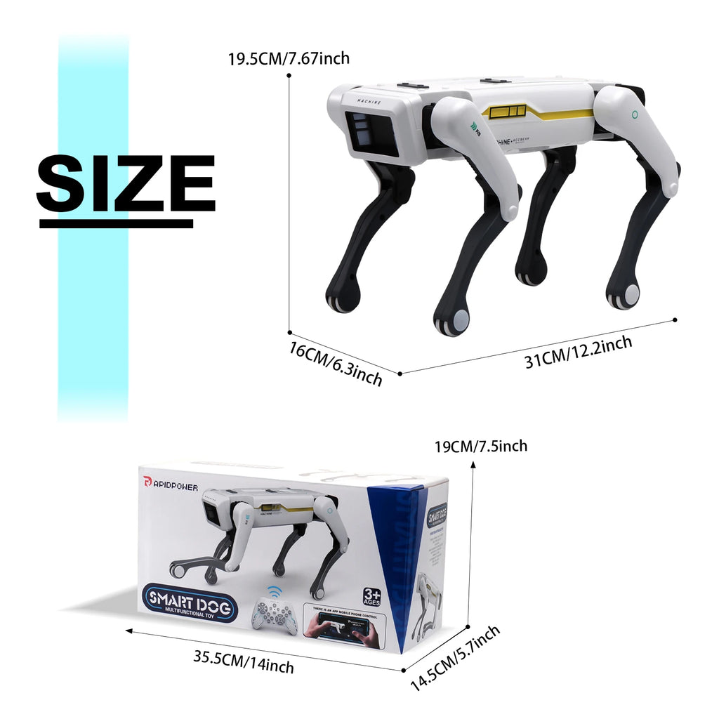 Intelligent Interactive AI Robot Dog